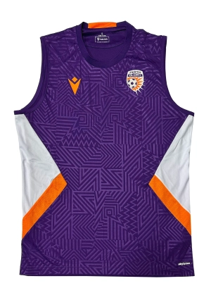 Macron Mens Perth Glory M23/24 Players Training Singlet