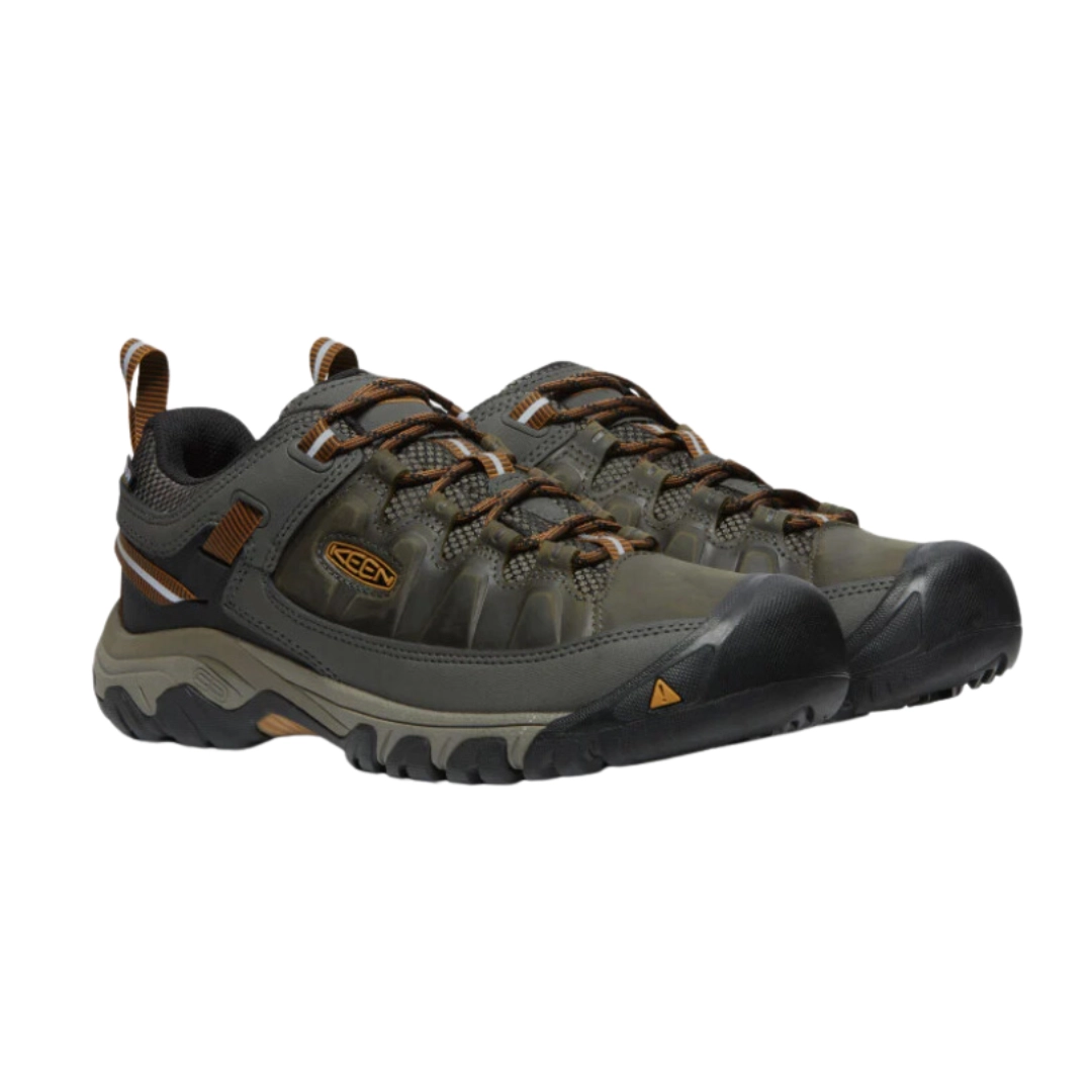Men's Targhee III Waterproof - Black Olive/Golden Brown (Regular Width)