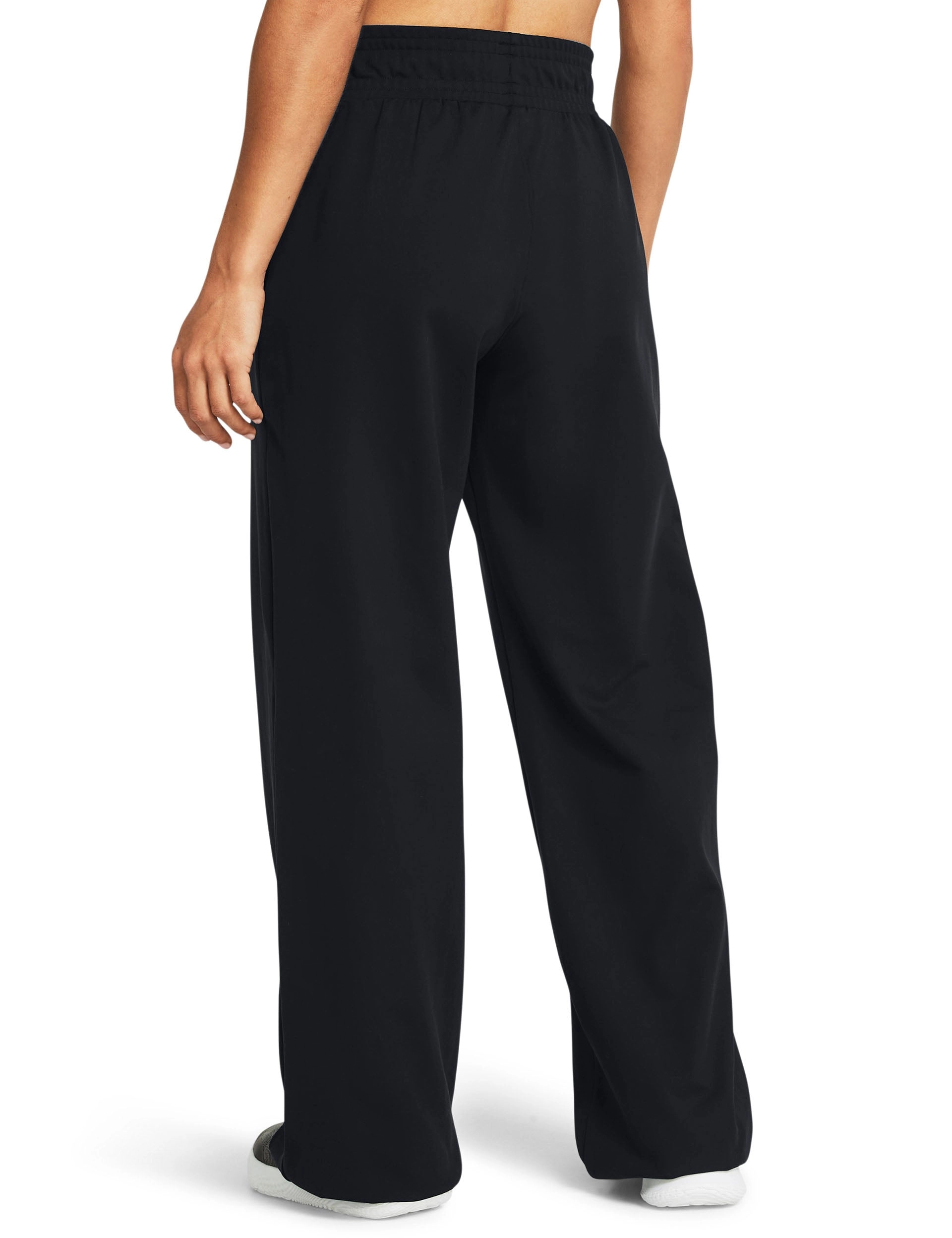 Motion Open Hem Pants - Black/White