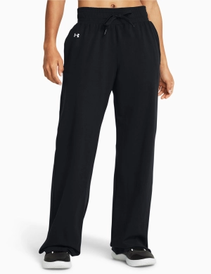 Motion Open Hem Pants - Black/White