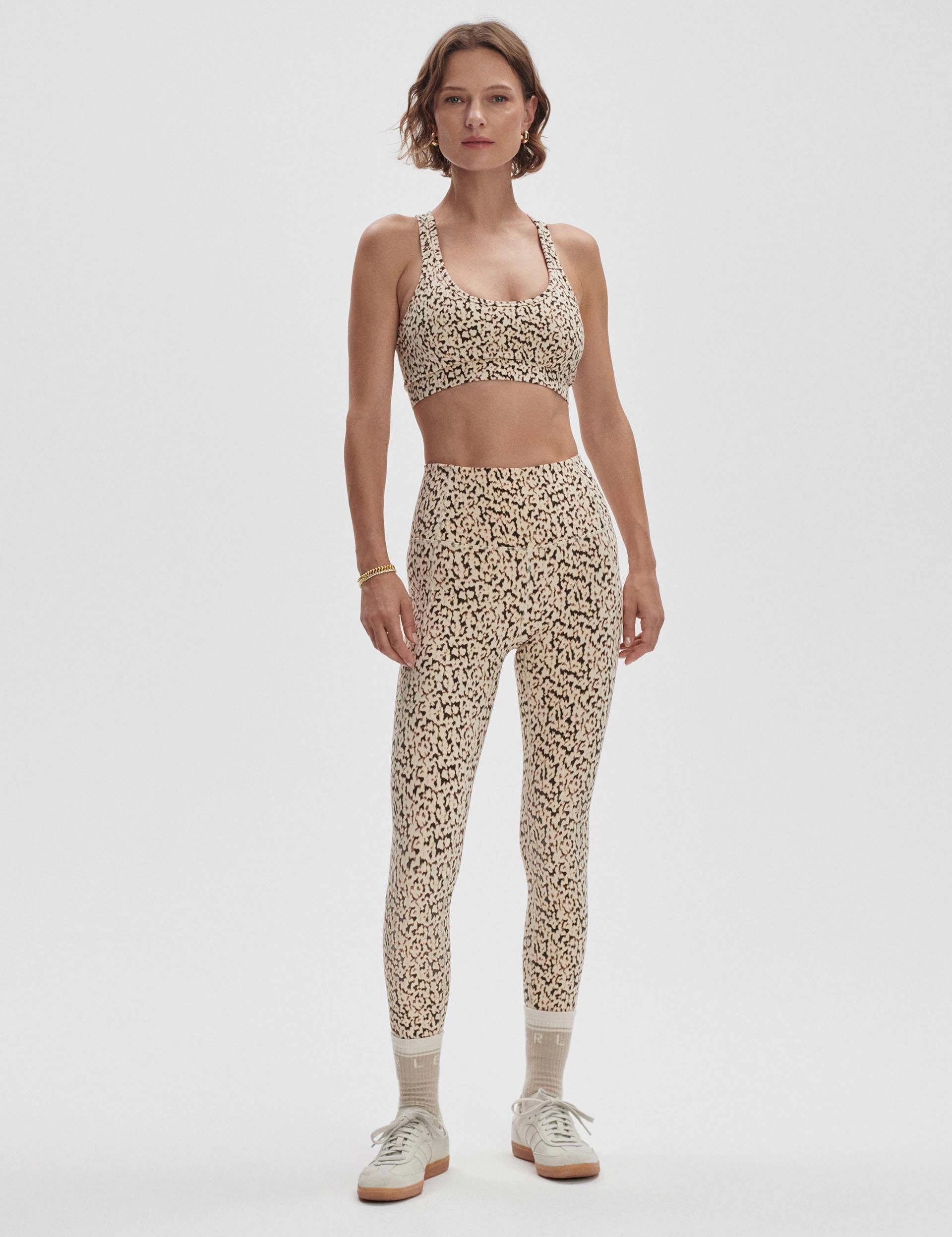 Move Selma Bra - Almond Abstract Leopard