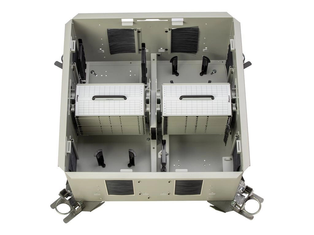 Panduit HD Flex Zone Raised Floor Enclosure - Network device enclosure - gray FLEX-ZRFEG