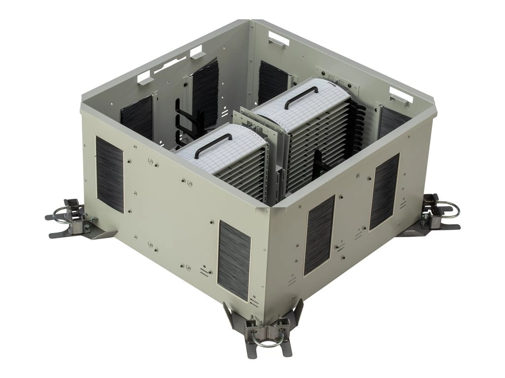 Panduit HD Flex Zone Raised Floor Enclosure - Network device enclosure - gray FLEX-ZRFEG