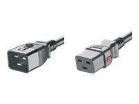 Panduit SmartZone G5 - Power cable - IEC 60320 C20 locking to IEC 60320 C19 locking - AC 250 V - 16 A - 4 ft - black - for P/N: LPCB13-X