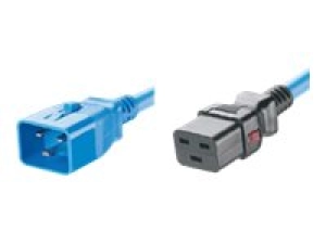 Panduit SmartZone G5 - Power cable - IEC 60320 C20 locking to IEC 60320 C19 locking - AC 250 V - 16 A - 6 ft - blue - for P/N: LPCB09-X