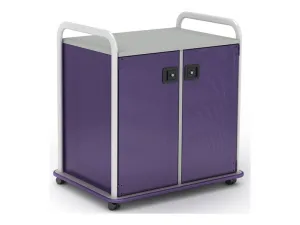 Paragon A&D Crossfit Storage - Trolley - 6 drawers - 4 shelves - 2 doors - 16 gauge tubular steel, TFM - frost, grass green, CFD30WD17CO-918IZI