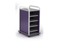 Paragon A&D Crossfit Storage - Trolley - 6 shelves - 16 gauge tubular steel, TFM CFS42OFSHLV-918IZI