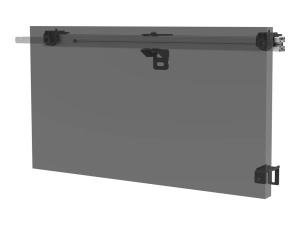 Peerless-AV SEAMLESS Kitted Series - Mounting kit (wall mount) - for 10x10 dvLED video wall - universal - aluminum frame - black DS-LEDUNV610-10X10