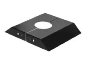 Peerless Modular Series Accessory Cover - Mounting component (ceiling plate cover) - for LCD display / projector - black powder MOD-ACF