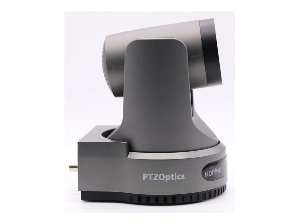 PTZOptics Move 4K - Network broadcast camera - PTZ - indoor - color - 8.42 MP - 3840 x 2160 - motorized - audio - HDMI, 3G-SDI, PT30X-4K-GY-G3-SS