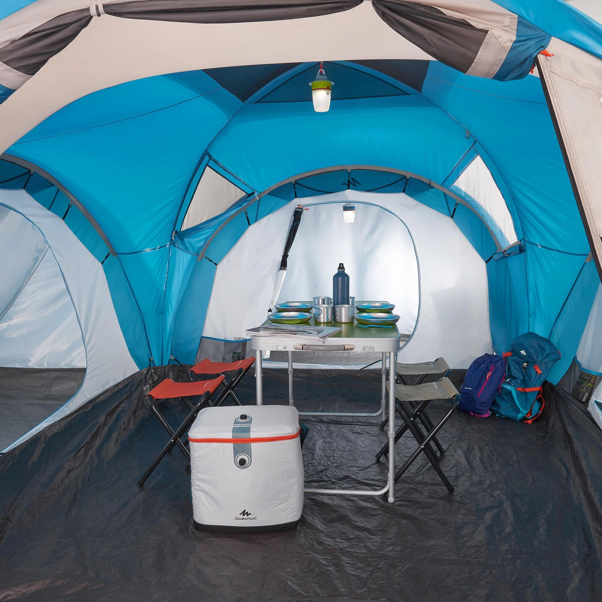 Quechua Arpenaz Family Camping Tent 6 Person 3 Room *Factory Seconds*