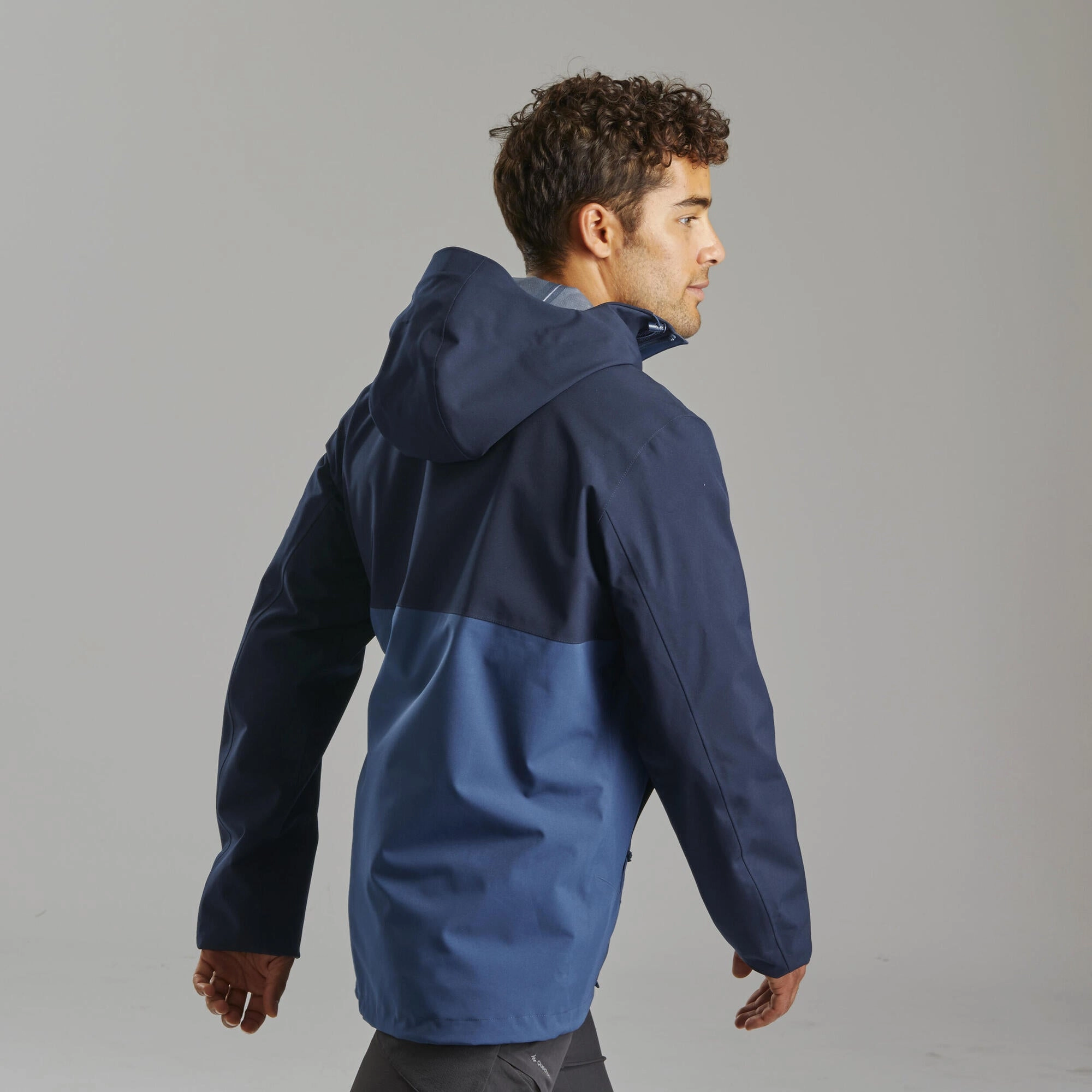 Quechua Men's MH150 Waterproof Rain Jacket
