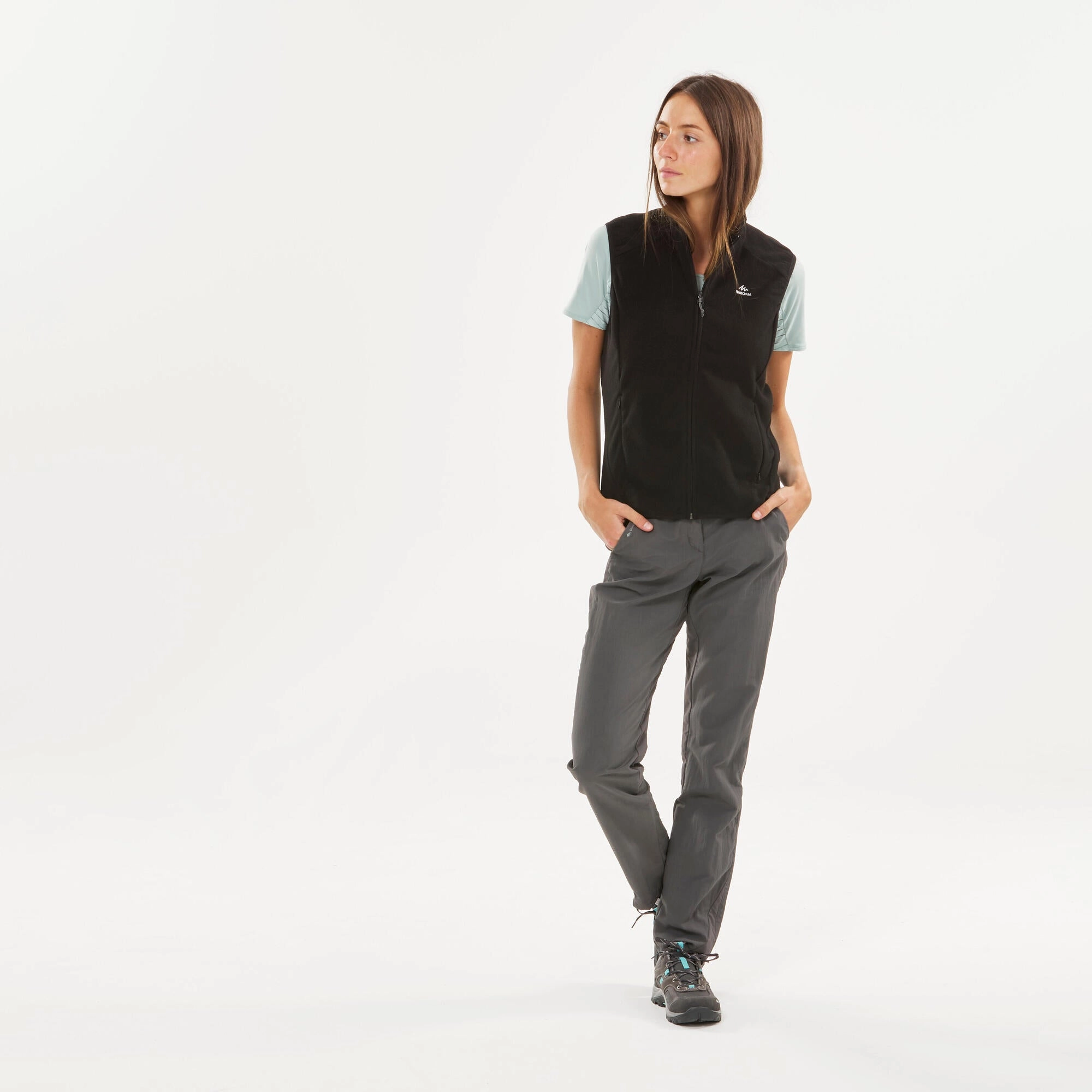 Quechua Women's MH120 Hiking Fleece Vest