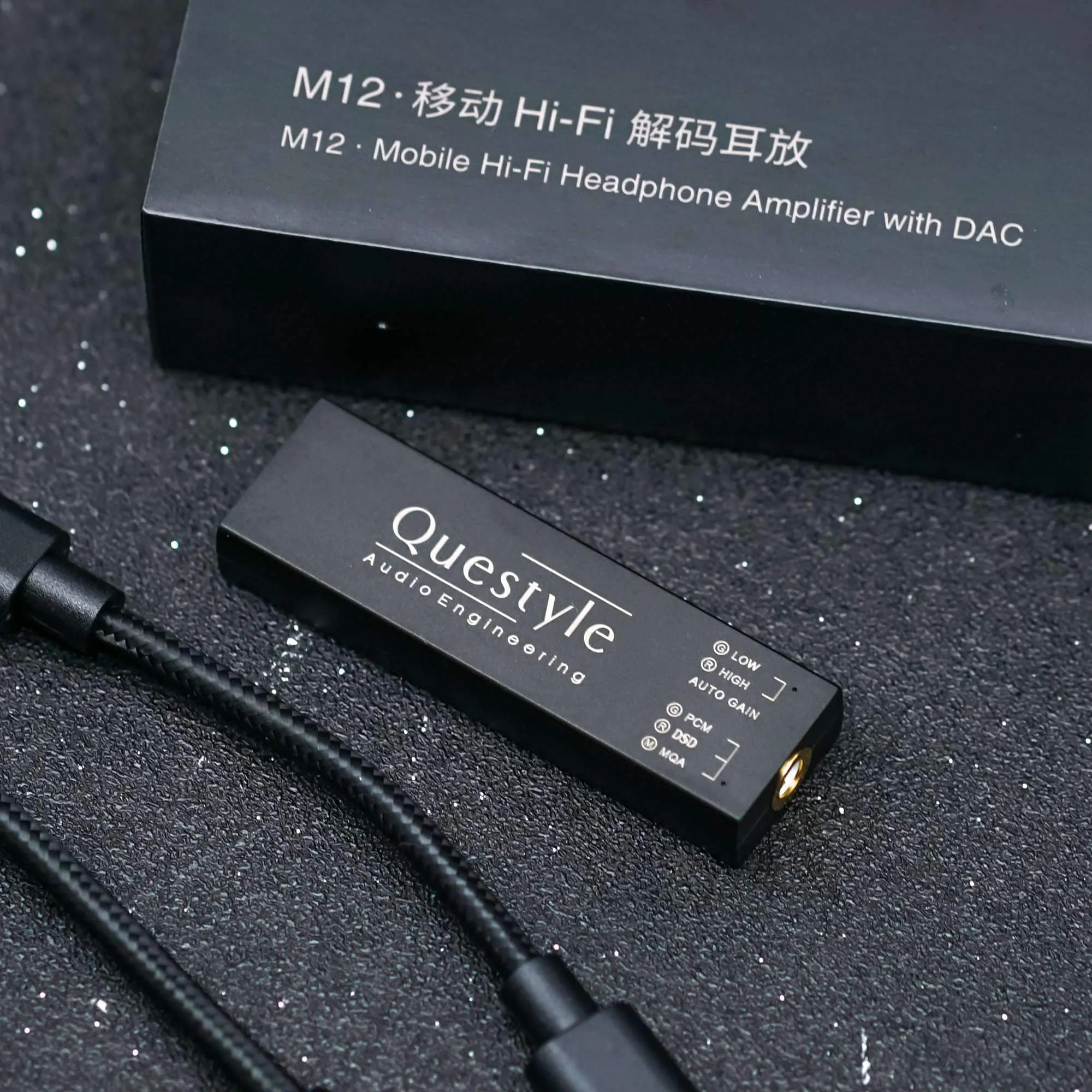 Questyle M12 Mobile HiFi  Headphone Amplifier   DAC