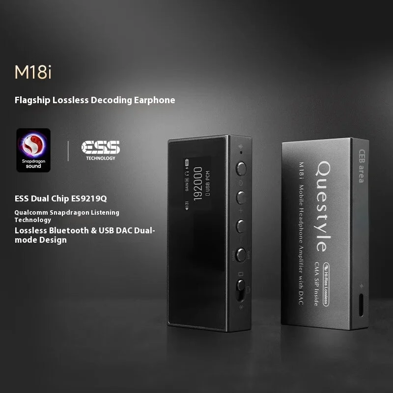 Questyle M18i Mobile Portable Bluetooth Lossless Decoding Headphone Amplifier With DAC