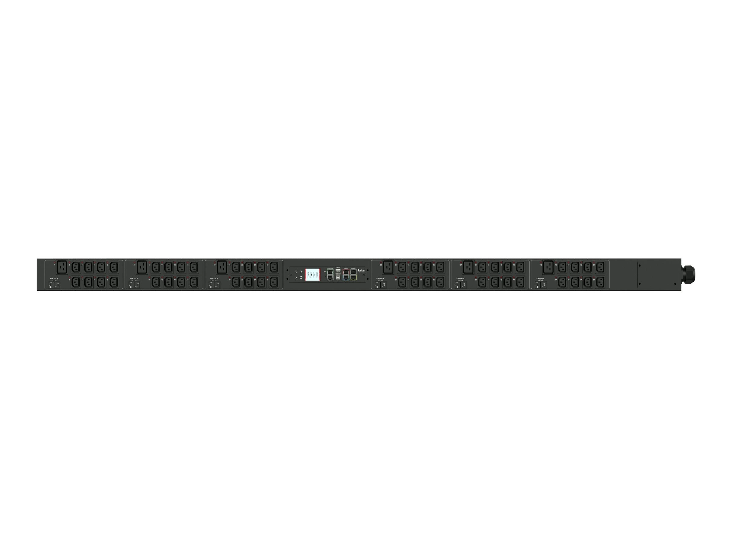 Raritan PX intelligent PX3-5785U-V2K2 - Power distribution unit (rack-mountable) - AC 208 V - 17300 VA - 3-phase 4 Wire delta
