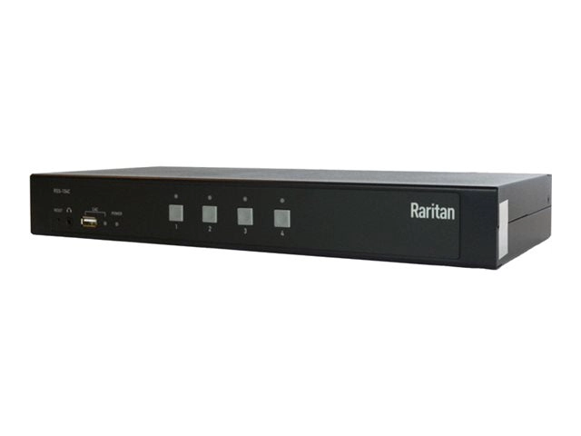 Raritan Secure Switch RSS4-104 - KVM / audio switch - 4-port, CAC support, HDMI, NIAP PP4.0 certificated, single head - 4 x KVM