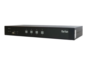 Raritan Secure Switch RSS4-104 - KVM / audio switch - 4-port, CAC support, HDMI, NIAP PP4.0 certificated, single head - 4 x KVM