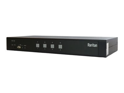 Raritan Secure Switch RSS4-104 - KVM / audio switch - 4-port, CAC support, HDMI, NIAP PP4.0 certificated, single head - 4 x KVM