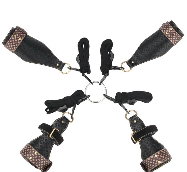 Rebellion Reign Mattress Restraint in Vegan Leather by LoveToy