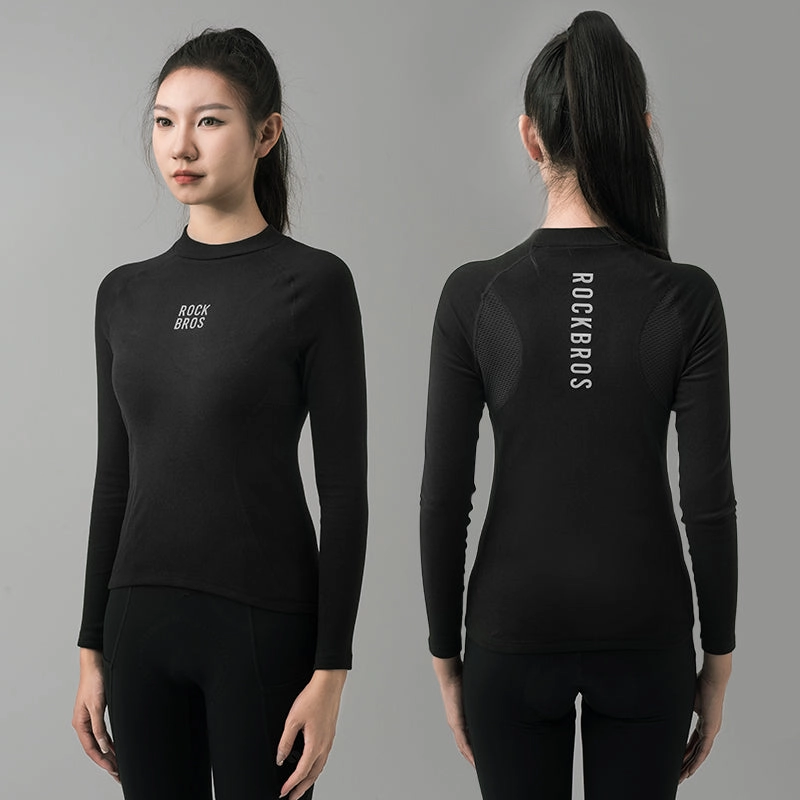 ROCKBROS Women’s Winter Cycling Jacket Thermal Fleece Windproof with Pockets