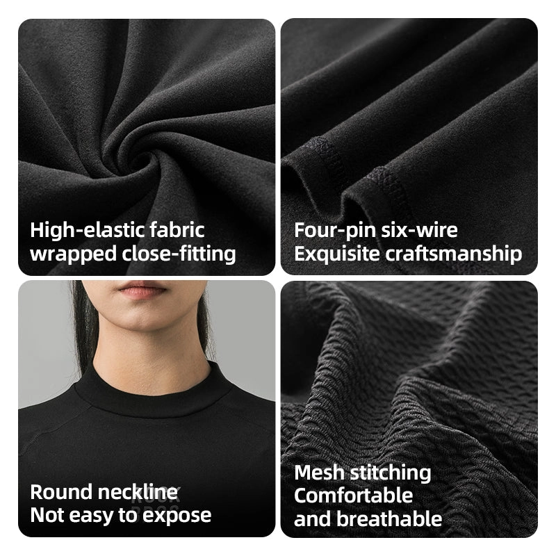 ROCKBROS Women’s Winter Cycling Jacket Thermal Fleece Windproof with Pockets