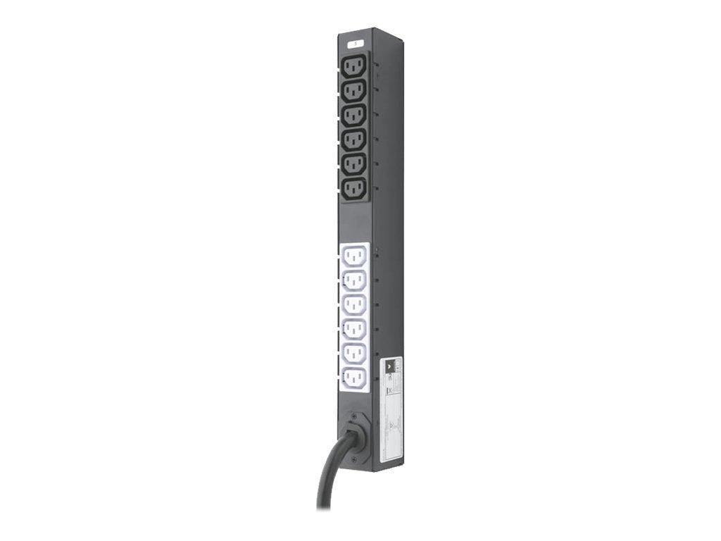 Sentry Basic CDU CB-12H2-L630 - Power distribution strip (rack-mountable) - input: NEMA L6-30 - output connectors: 12 (IEC 60320