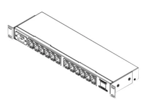 Server Technology Metered PDU C-12H0A111 - Horizontal - power distribution unit (rack-mountable) - AC 208 V - 3.3 kW - 1-phase
