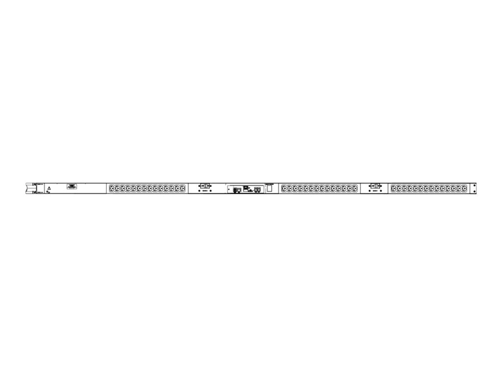 Server Technology PRO2 Smart PDU C2S39TS-2CBA2S444 - Master - power distribution unit (rack-mountable) - AC 208 V - 5 kW - Ethernet