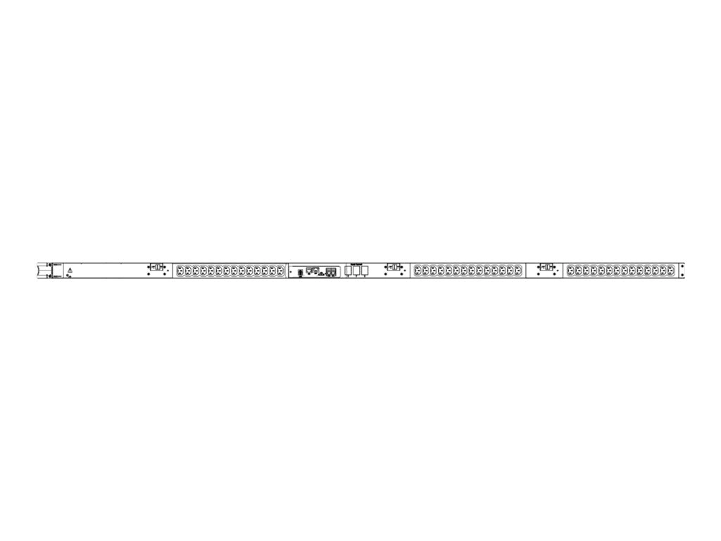 Server Technology PRO2 Smart PDU C2S39TS-YCBA2S444 - Primary - power distribution unit (rack-mountable) - AC 208 V - 8.6 kW -