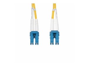 StarTech.com 1m (3.3ft) LC to LC (UPC) OS2 Single Mode Duplex Fiber Optic Cable, 9/125ï¿½m, Laser Optimized, 10G, Bend Insensitive, SMDOS2LCLC1M