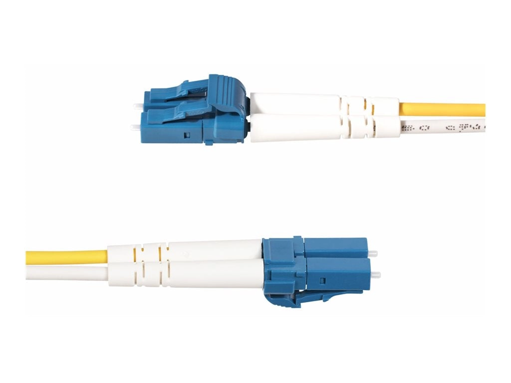 StarTech.com 2m (6ft) LC to SC (UPC) OS2 Single Mode Duplex Fiber Optic Cable, 9/125ï¿½m, Laser Optimized, 10G, Bend Insensitive, SMLCSC-OS2-2M