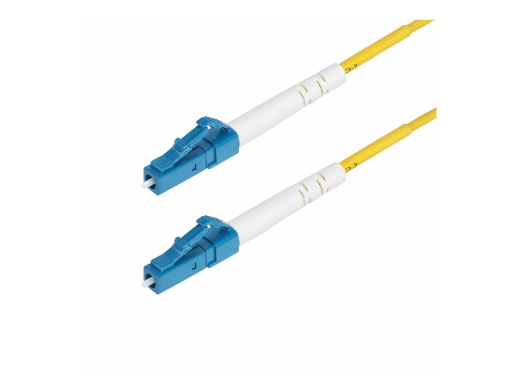 StarTech.com 30m (98.4ft) LC to LC (UPC) OS2 Single Mode Simplex Fiber Optic Cable, 9/125ï¿½m, Laser Optimized, 40G/100G, Bend SPSMLCLC-OS2-30M