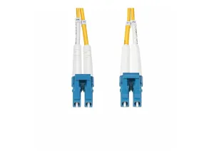 StarTech.com 5m (16.4ft) LC to LC (UPC) OS2 Single Mode Duplex Fiber Optic Cable, 9/125ï¿½m, Laser Optimized, 10G, Bend Insensitive, SMDOS2LCLC5M