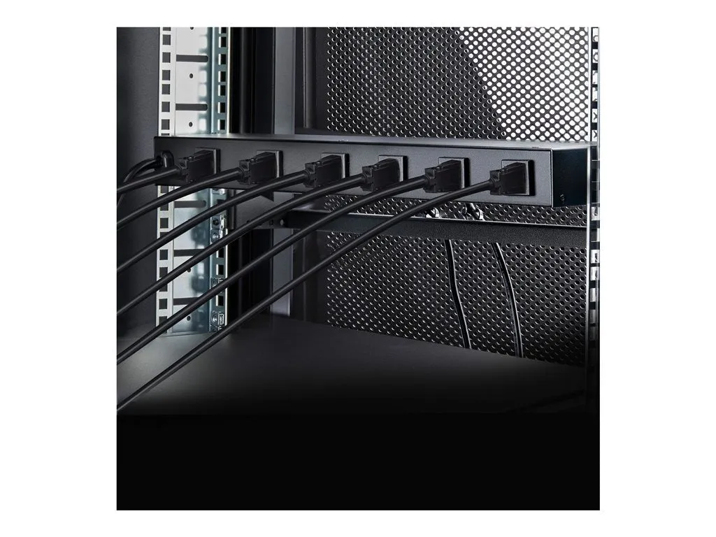 StarTech.com 8-Outlet Rack Mount Metered PDU, 1U Server Power Strip, TAA - Power distribution unit (rack-mountable) - AC 120 8NM8-RACK-MOUNT-PDU