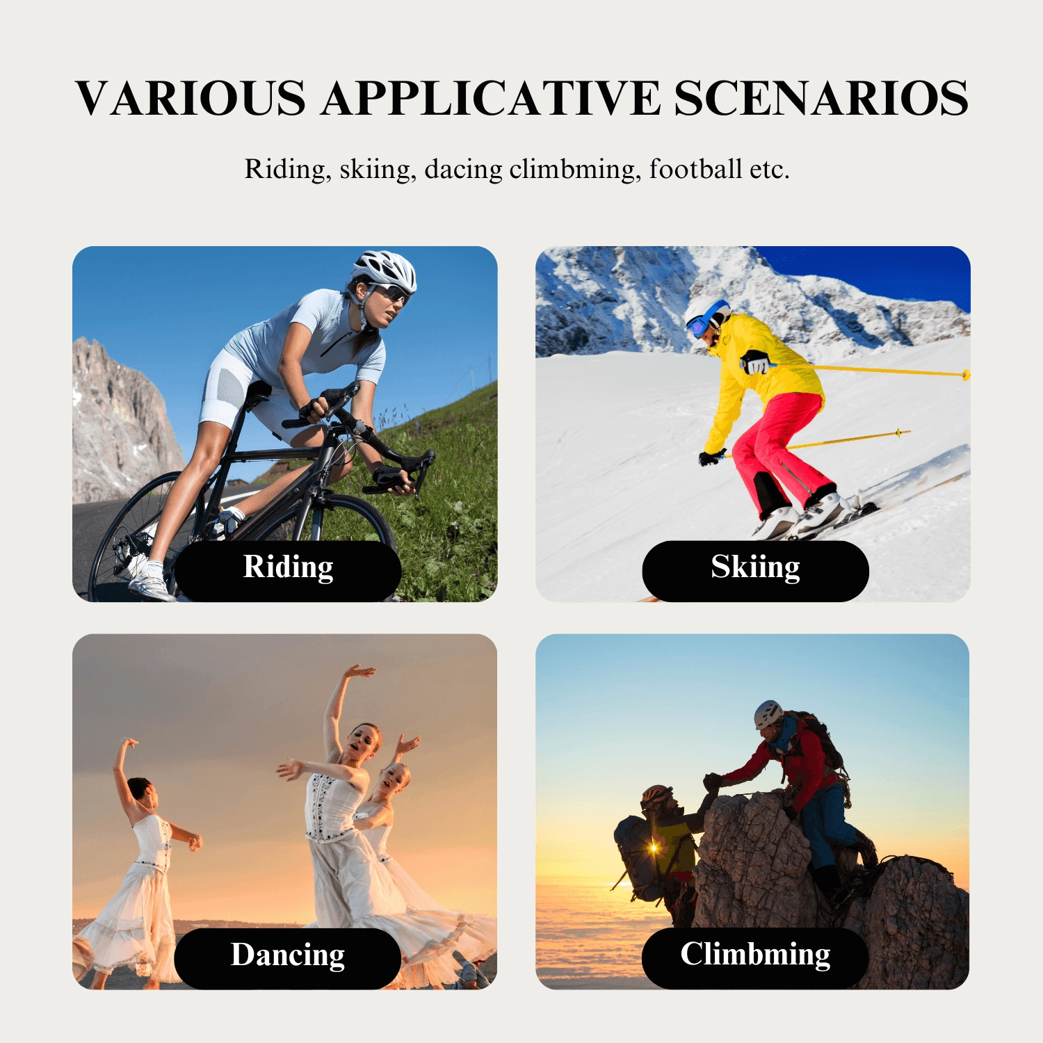 VIVI Anti-Slip Impact-Resistant Protective Knee Pads