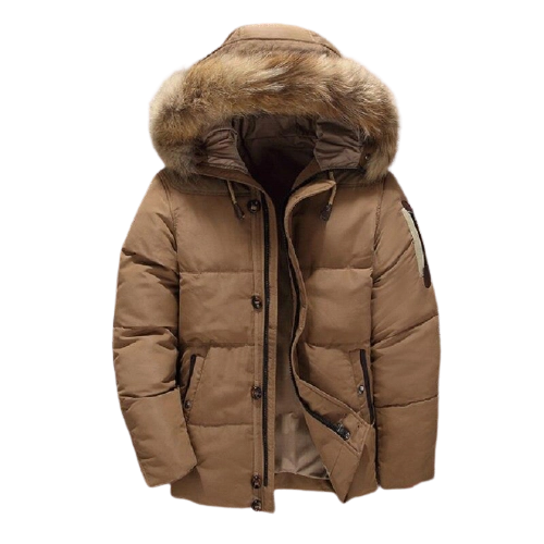 West Louis™ Fur Hood Winter Down Jacket