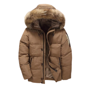 West Louis™ Fur Hood Winter Down Jacket