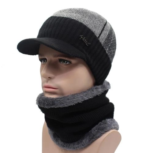 West Louis™ Wool Hat   Neck Warmer Set