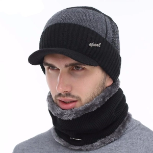 West Louis™ Wool Hat   Neck Warmer Set