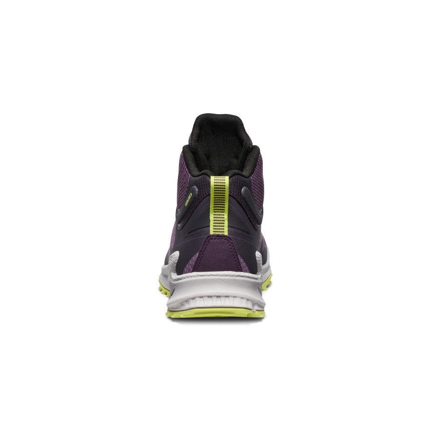 Women's Zionic Waterproof Hiking Boot  |  Black Plum/Daiquiri Green