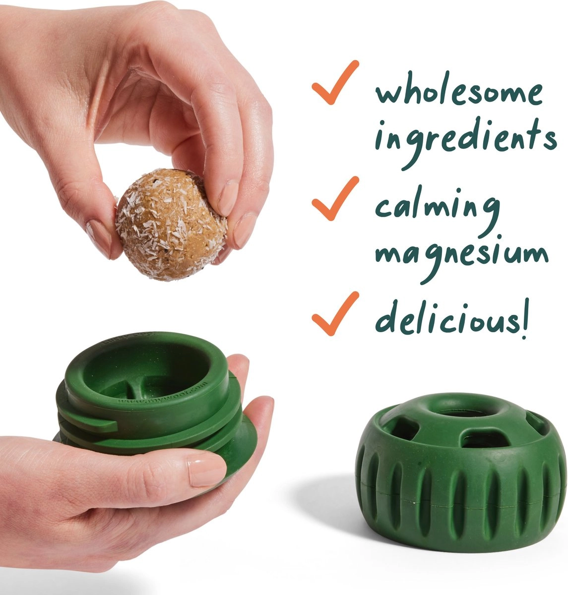 Woof Pupsicle Pops Refill Calming Peanut Butter & Beef Dog Treats