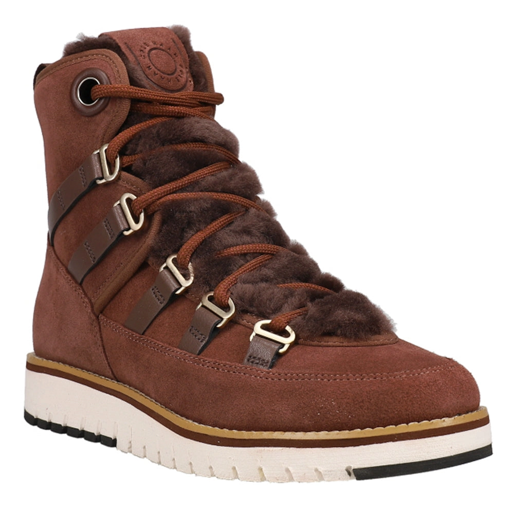 ZEROGRAND Luxe Water Resistant Round Toe Hiking Boots